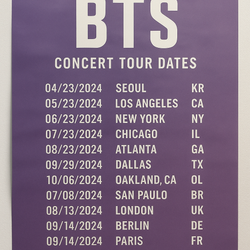 BTS 2023 Tour Reveal: Dates, Venues and What to Expect