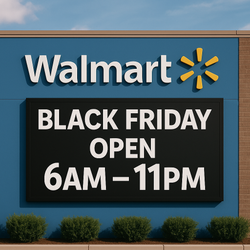 Plan Your Shopping Spree: Walmart's Black Friday Hours and Best Deals